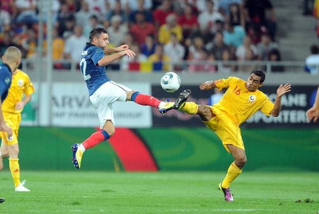 Marvin MARTIN (FRA) - Banel NICOLITA (ROU) - Euro Quali - Arena Nationala - Bucarest Football: Romania vs France - 06 09 2011 xAnthonyxBIBARDxFEPx 