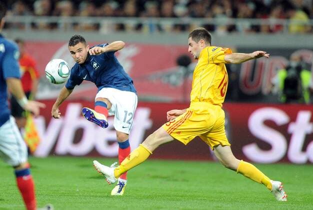 Marvin MARTIN (FRA) - Razvan COCIS (ROU) - Euro Quali - Arena Nationala - Bucarest Football: Romania vs France - 06 09 2011 xAnthonyxBIBARDxFEPx 