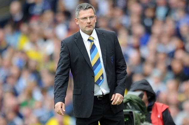 Football - Euro 2012 Qualifier - Scotland vs. Czech Republic Craig Levein (Scotland manager) at Hampden Park 