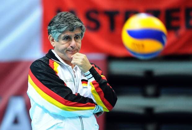 10.09.2011 PRAG 2011 CEV MEN VOLLEYBALL EUROPEAN CHAMPIONSHIP POLAND VS. GERMANY GAME N Z RAUL LOZANO (TRENER HEAD COACH)  20110910LUK117