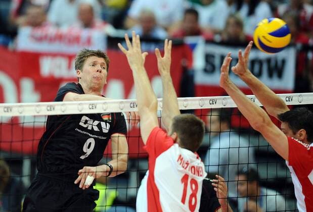 10.09.2011 PRAG 2011 CEV MEN VOLLEYBALL EUROPEAN CHAMPIONSHIP POLAND VS. GERMANY GAME N Z STEFAN HÜBNER  20110910LUK146