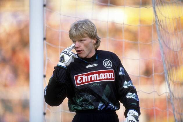 Torwart Oliver Kahn (Karlsruher SC) fordert Augenmaß Porträt