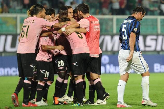 US Palermo - Inter Mailand, Dejan Stankovic 