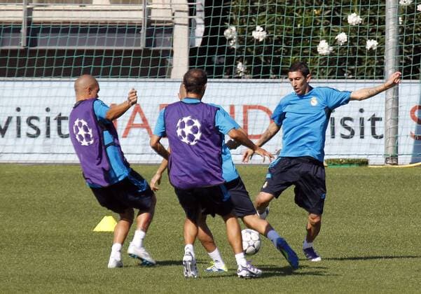 Madrid (13 09 2011) - Training Real Madrid CF, Angel Di Maria... -  (13092011039)