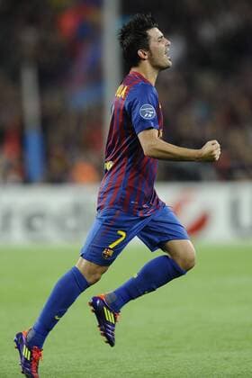 FC Barcelona (Barca) - AC Mailand, David Villa 