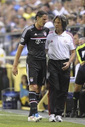Sept. 14, 2011: Daniel Van Buyten player of Bayern, during the match between Villarreal CF and FC Bayern München, played at Madrigal stadium, Villarreal, Spain. 