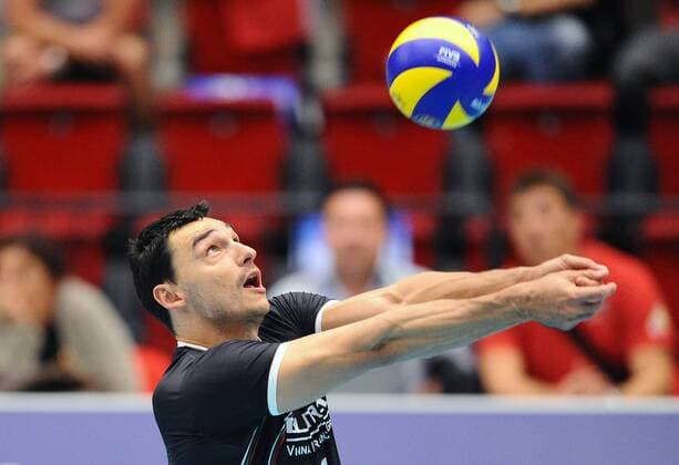 15.09.2011 KARLOWE WARY - 2011 CEV MEN VOLLEYBALL EUROPEAN CHAMPIONSHIP - RUSSIA VS. BULGARIA QUARTER FINAL GAME - VLADIMIR MICHLEV NIKOLOV -  20110915LUK113