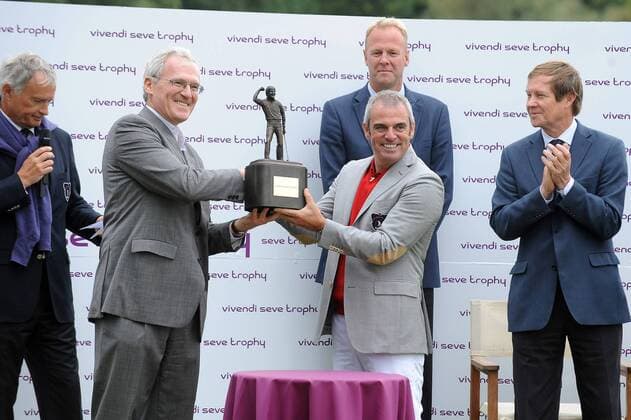 Golf : Vivendi Seve Trophy - Saint Nom La Breteche - 18.09.2011 Jean-Bernard Levy, Paul McGinley Golf : Vivendi Seve Trophy - Saint Nom La Breteche - 18.09.2011 N.LeGouic FEP Panoramic 