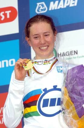 2011, World Championships Junior women cronometro, 2011, champion Jessica Allen (Australia), Copenaghen  o0 Siegerehrung Sieg, Sieger Weltmeister