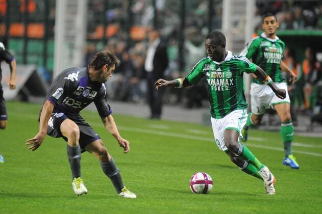 Max Gradel (Saint Etienne), Pavle Ninkov (Toulouse), AS Saint Etienne - FC Toulouse --- xFredericChambertx 
