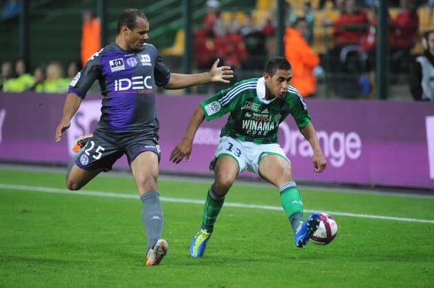 Faouzi Goulham (Saint Etienne), Daniel Braaten (Toulouse), AS Saint Etienne - FC Toulouse --- xFredericChambertx 