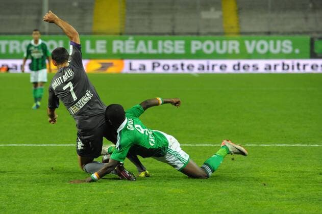 Max Gradel (Saint Etienne), Umut Bulut (Toulouse), AS Saint Etienne - FC Toulouse --- xFredericChambertx 