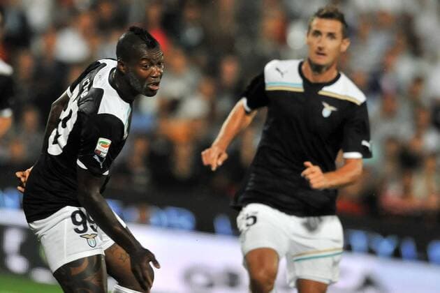 Djibril CISSE e Miroslav KLOSE Lazio - Serie A 2011 2012 AC Cesena vs. Lazio Rom andreaxstaccioli