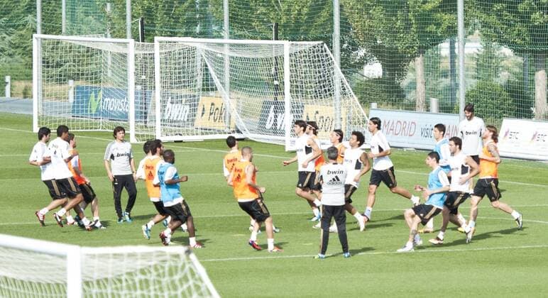 Real Madrid Training - Valdebebas - 23 09 2011