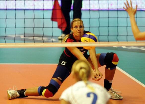 24.09.2011 Belgrade (Serbia) Germany - Ukraine CEV European women s volleyball championship Pool A Maren Brinker Germany : 