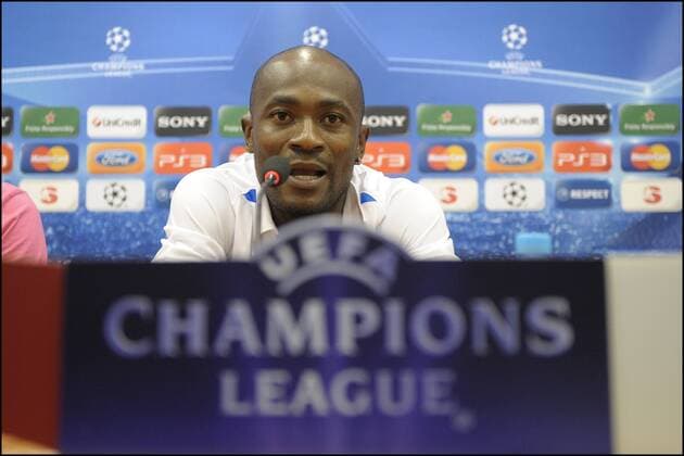 Didier Zokora - Trabzonspor vs. OSC Lille Metropole - Champions League - 26.09.2011 - Pressconference xJBAutissierx 