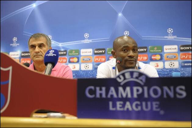 Senol Gunes - Didier Zokora - Trabzonspor vs. OSC Lille Metropole - Champions League - 26.09.2011 - Pressconference xJBAutissierx 