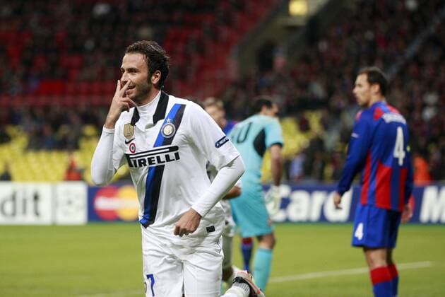 Giampaolo Pazzini Inter Celebration UEFA Champions League 2011 2012 CSKA Moscow vs Inter Milan xPaoloxNuccix