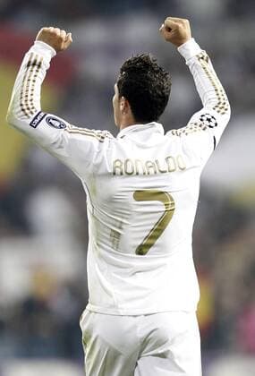 Real Madrid s Cristiano Ronaldo celebrates during UEFA Champions League, Real CF Madrid - AFC Ajax Amsterdam ----  (115630)