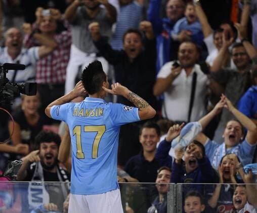 Champions League, SSC Napoli - Villarreal CF, Marek Hamsik