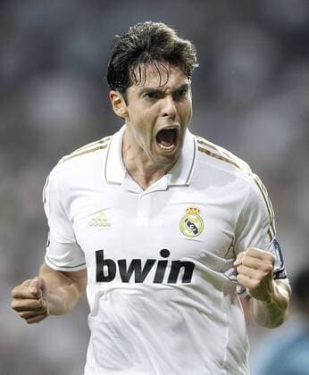 Real Madrid s Kaka celebrates during UEFA Champions League, Real CF Madrid - AFC Ajax Amsterdam ----  (115656)