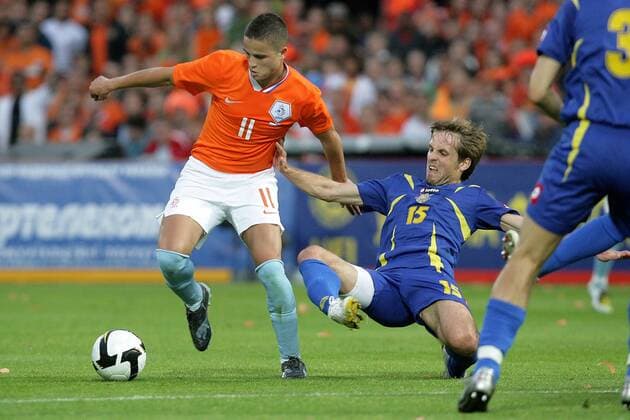 Ibrahim Afellay (L) Holland,Ukraine Friendly 2007 2008 xVIxJeroenxPutmansxIVx 379891