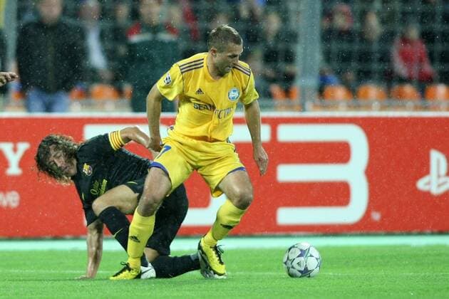 Champions League, Minsk, BATE Borisov - FC Barcelona, CARLES PUYOL  0S3G8709 o00 Barca