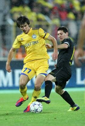 Champions League, Minsk, BATE Borisov - FC Barcelona, Lionel Messi  0S3G8736 o00 Barca