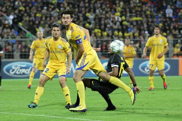Champions League, Minsk, BATE Borisov - FC Barcelona, Egor Filipenko  8Q2B4287 o00 Barca