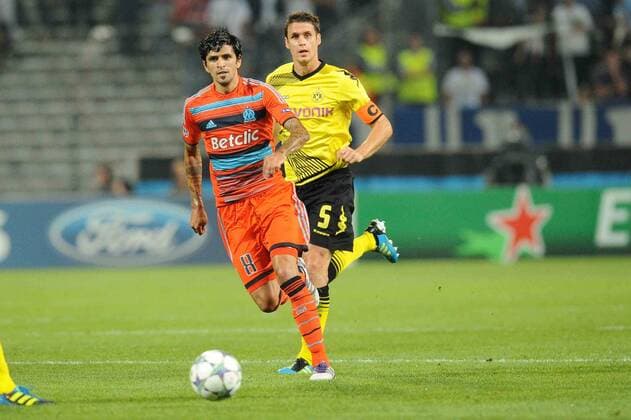 Olympique Marseille (OM) - Borussia Dortmund (BVB), Lucho Gonzalez (OM) Sebastian Kehl (Dortmund)--- xN.LeGouicxFEPx
