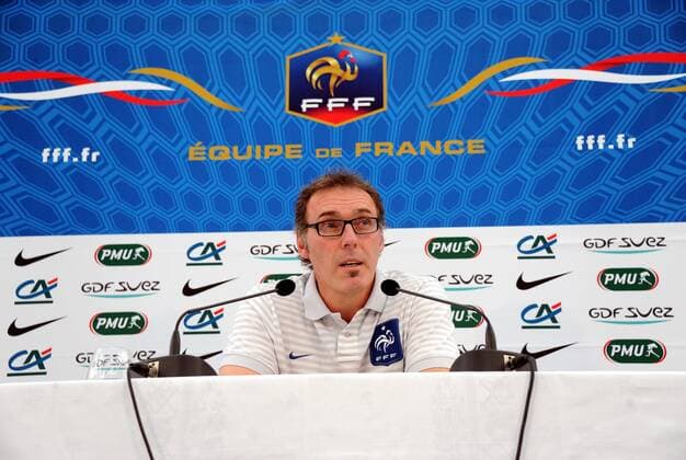 Laurent BLANC - Clairefontaine - Football : Conference de presse EDF - 03 10 2011 AnthonyBIBARD FEP Panoramic 