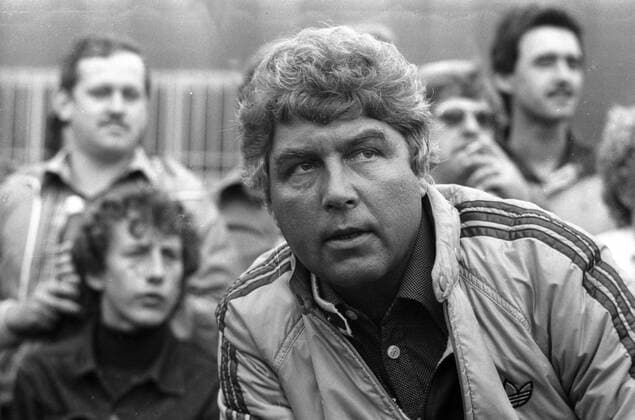 Fußball, Trainerhistorie, Stuttgarter Kickers Trainer Hans Cieslarczyk (Stuttgarter Kickers) Aufnahmedatum geschätzt