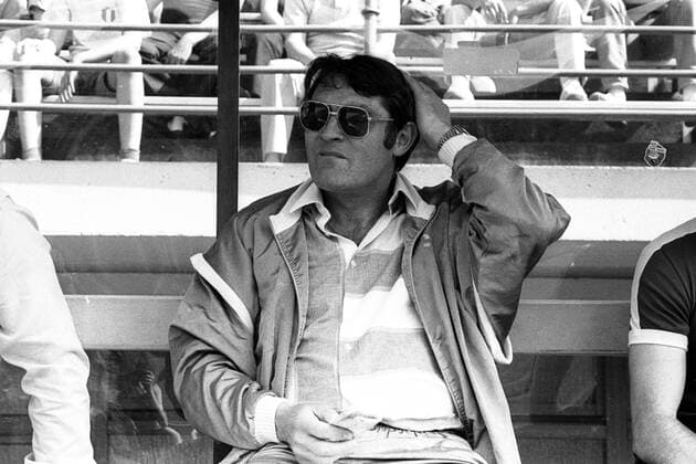 Fußball, Trainerhistorie, Rot-Weiß Oberhausen Trainer Friedel Elting (Rot-Weiß Oberhausen) Aufnahmedatum geschätzt