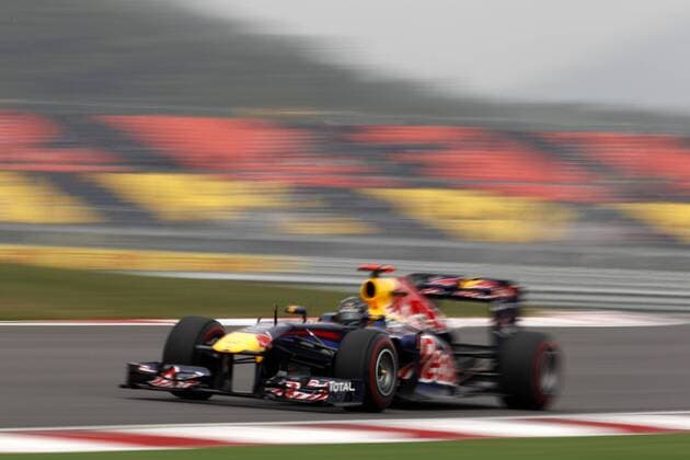 Motorsports: FIA Formula One World Championship 2011, Grand Prix of Korea, 01 Sebastian Vettel (GER, Red Bull Racing), xHOCHxZWEIx