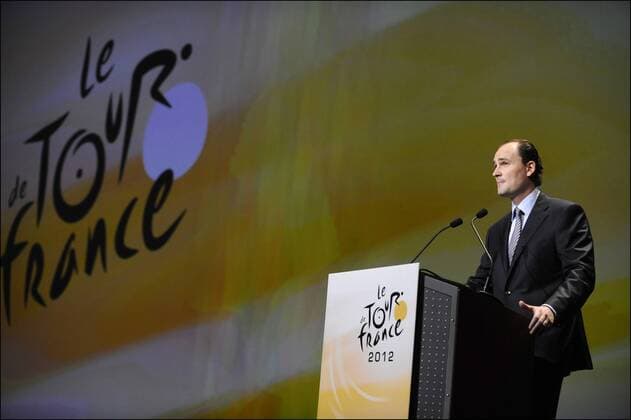 Jean Etienne Amaury ( President de Amaury Sports Organisation ASO ) Präsentation der Tour de France 2012 - Palais des Congres de Paris - 18.10.2011 - xPhotoNewsx 