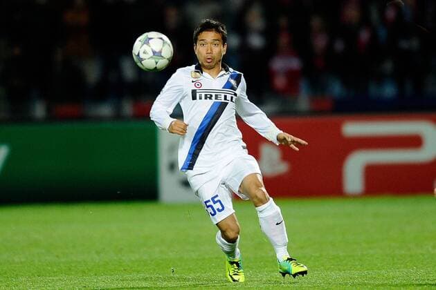 Lille 18 10 2011 - Champions League (LOSC) OSC Lille - Inter Mailand: Yuto Nagatomo