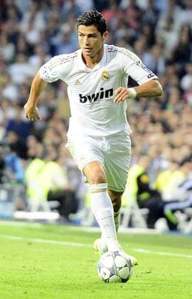 Real Madrid - Olympique Lyonnais ( Lyon ) UEFA CHAMPIONS LEAGUE 2011-2012 Group D - matchday 3 Cristiano Ronaldo