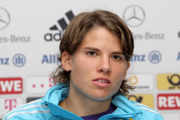 Annike KRAHN PK der DFB-Frauen zu den kommenden Länderspielen gegen Rumänien und Schweden, Hotel Intercontinental Hamburg, 19.10.11 Sportler DFB Deutschland Fussball Hamburger Sport Dateiname