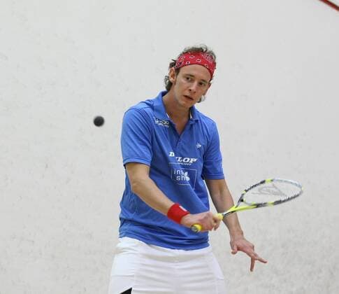 Squash Bundesliga SI Stuttgart 21.10.11 Insel Patrick Gässler ( Insel Stuttgart )