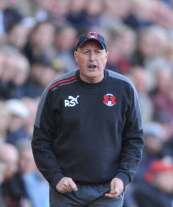 FuÃŸball, Trainerhistorie Sheffield United von 1889 bis heute 22.10.2011. London England. Orient boss Russell Slade in action during the NPower League 1 Football Association match between Leyton Orient and Sheffield United at Matchroom Stadium London xStevexButlerx  ActionPlus11215856