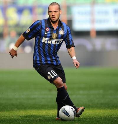 Inter Mailand - AC Chievo Verona, Wesley Sneijder 