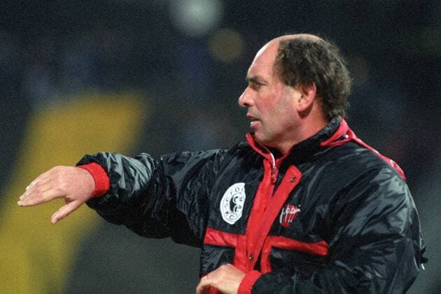 Trainer Hannes Linßen (Fortuna Köln) enttäuscht