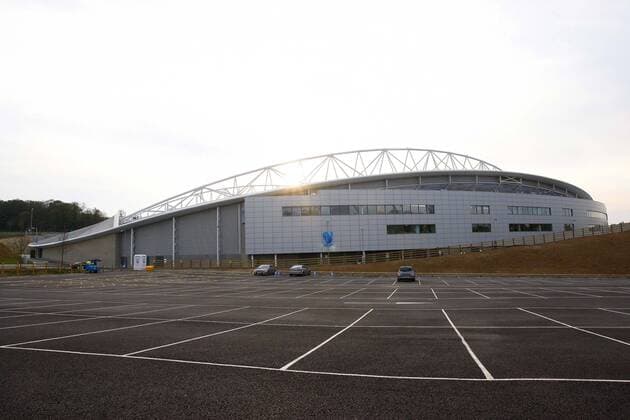General view of the American Express Community Stadium in Falmer, home of Brighton & Hove Albion on October 24, 2011 - Championship - 24th October, 2011 EDITORIAL USE ONLY. No use with unauthorised audio, video, data, fixture lists, club league logos or live services. Online in-match use limited to 120 images, no video emulation. No use in betting, games or single club league player publications.