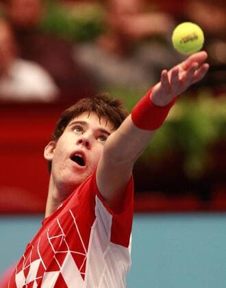 TENNIS - ATP, Erste Bank Open 2011 WIEN,AUSTRIA,27.OKT.11 - TENNIS - ATP Tennis Herren World Tour, Erste Bank Open. Bild zeigt Dominic Thiem (AUT). 