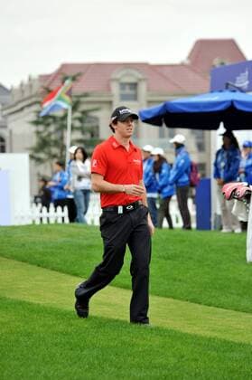 Rory McIlory of Northern Ireland looks on during the Lake Malaren Shanghai Masters golf tournament in Shanghai, China, 27 October 2011.  20111027_37598 o0 McIlroy