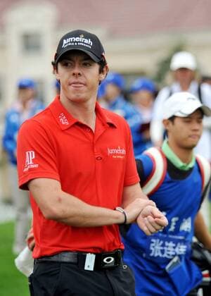 Rory McIlory of Northern Ireland looks on during the Lake Malaren Shanghai Masters golf tournament in Shanghai, China, 27 October 2011.  20111027_37678 o0 McIlroy
