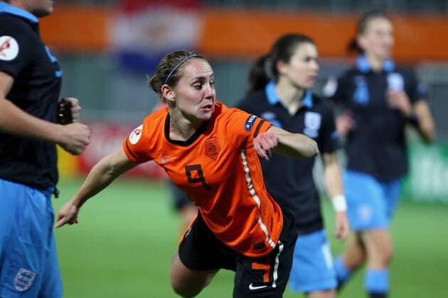 Manon Melis of Holland Women s EURO - Holland v England Kwalificatie EURO 2013 2011 2012 xVIxPaulxBareldsx xOrangexPicturesxIVx 426483