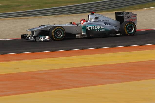 Motorsports: FIA Formula One World Championship 2011, Grand Prix of India, 07 Michael Schumacher (GER, Mercedes GP Petronas F1 Team), xHOCHxZWEIx