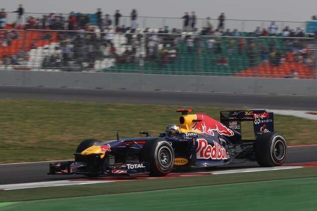 Motorsports: FIA Formula One World Championship 2011, Grand Prix of India, 01 Sebastian Vettel (GER, Red Bull Racing), xHOCHxZWEIx
