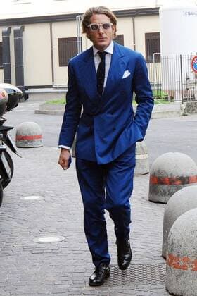 Lapo Elkann (Fiat) Krankenbesuch nach Antonio Cassanos (AC Mailand) Krankenhauseinlieferung  o0 people Wirtschaft Krankenbesuch Besuch